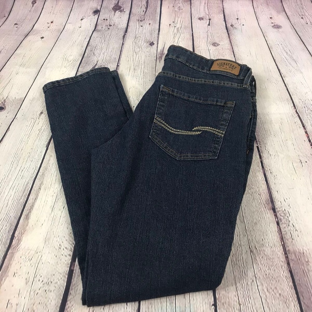 Levi's Signature The Skinny Blue Jeans Size 10 - Picture 4 of 7